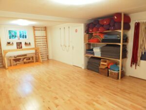 Salle de pratique de yoga IYENGAR® Yog'Ayur