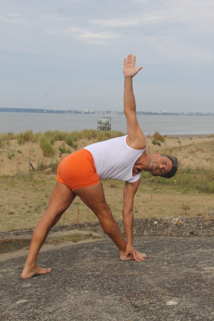 Parivrtatrikonasana